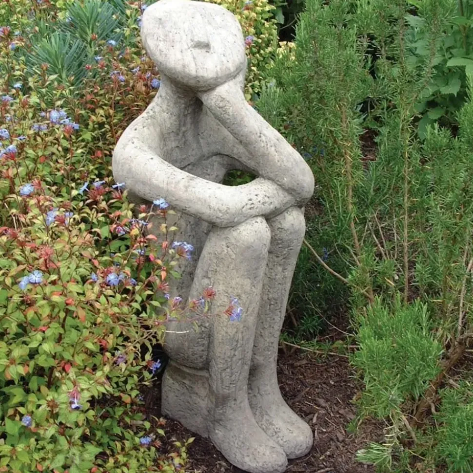 Georgie Modern Stone Garden Statue