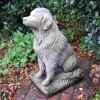 Golden Retriever Stone Garden Ornament