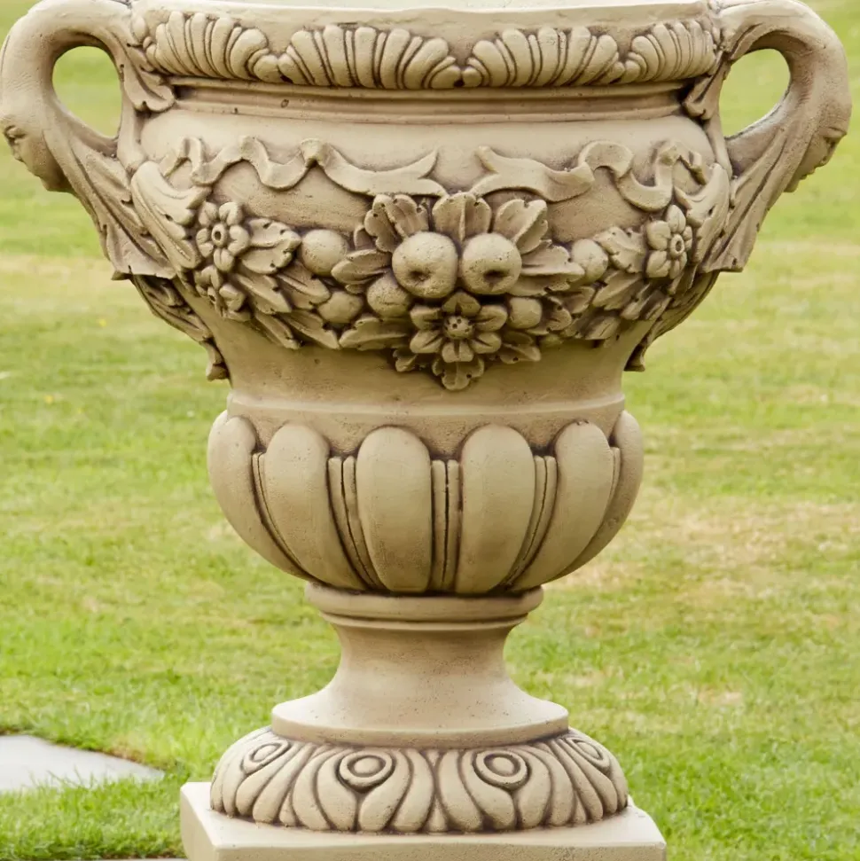 Gordes Vase Stone Garden Planter