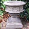 Gothic Font Stone Garden Planter