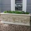 Grand Athena Trough Stone Garden Planter
