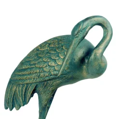 Grand Cranes Bronze Metal Garden Ornaments