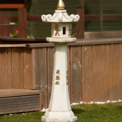 Grand Japanese Pagoda Stone Garden Ornament