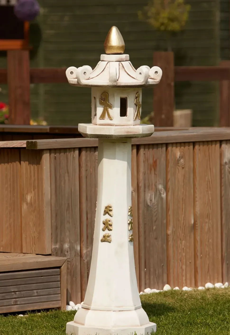 Grand Japanese Pagoda Stone Garden Ornament