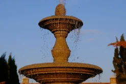 Grand Triple Tier 4m Sandstone Stone Water Fountain Feature