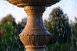 Grand Triple Tier 4m Sandstone Stone Water Fountain Feature