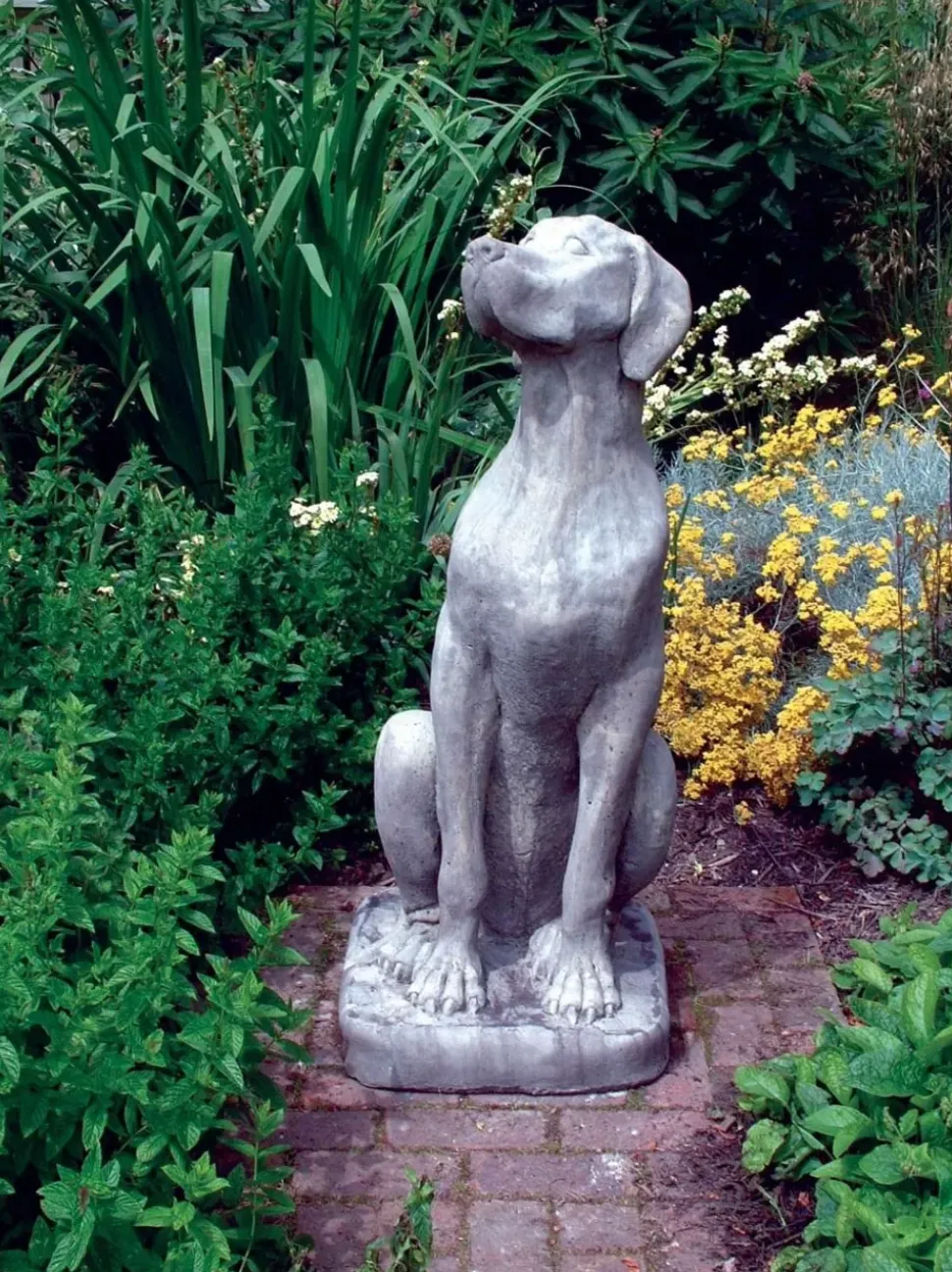Great Dane Female Dog Stone Garden Statue
