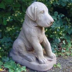 Great Dane Puppy Stone Garden Ornament