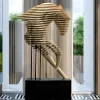 Harmonic Horse 160cm Bronze Metal Garden Sculpture v2