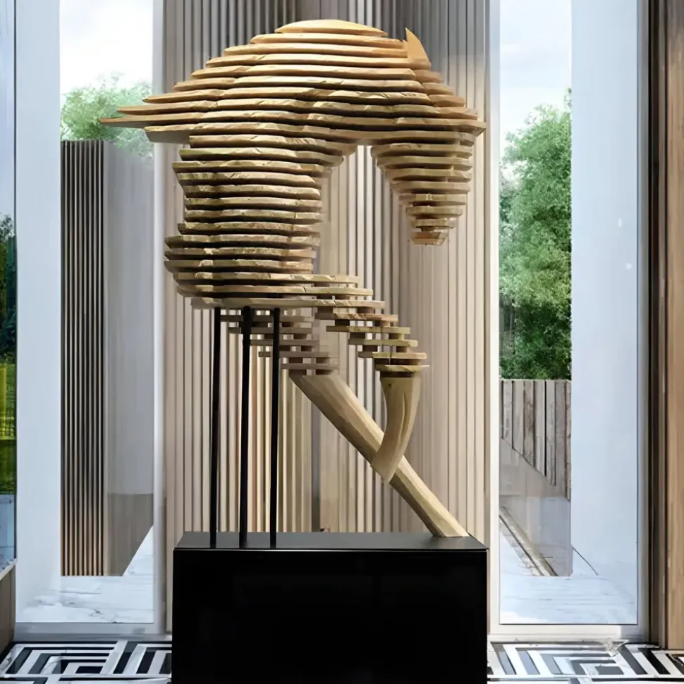 Harmonic Horse 160cm Bronze Metal Garden Sculpture v2