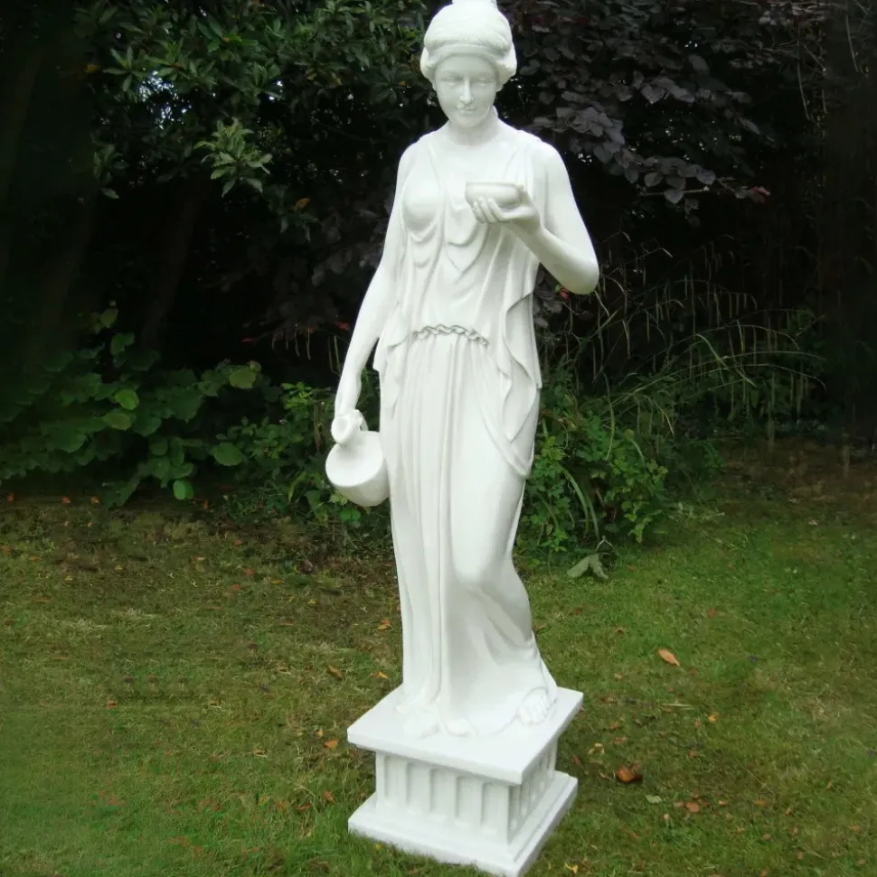 Hebe 85cm Marble Resin Garden Statue