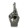 Hope Hand 28cm Anthracite Resin Indoor Sculpture