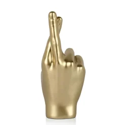Hope Hand 28cm Gold Resin Indoor Sculpture