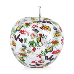 Iconic Apple 30cm Pop Art Resin Indoor Sculpture