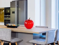 Iconic Apple 30cm Red Resin Indoor Sculpture
