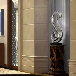 Iconic Symphony 85cm Silver Metal Indoor Sculpture