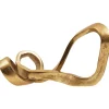 Infinite Loop 17cm Gold Metal Indoor Sculpture