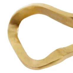 Infinite Loop 17cm Gold Metal Indoor Sculpture