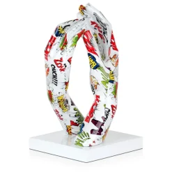 Infinite Touch 36cm Pop Art Resin Indoor Sculpture