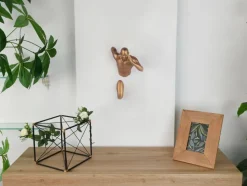 Infinity Man 28cm Bronze Resin Wall Sculpture
