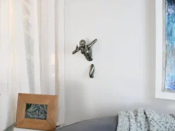 Infinity Woman 28cm Anthracite Resin Wall Sculpture
