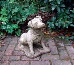 Jack Russell Terrier Stone Garden Ornament
