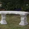Japanese Design Stone Garden Bench