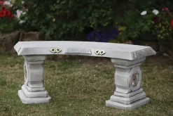 Japanese Design Stone Garden Bench