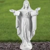 Jesus Christ 58cm Marble Resin Garden Statue
