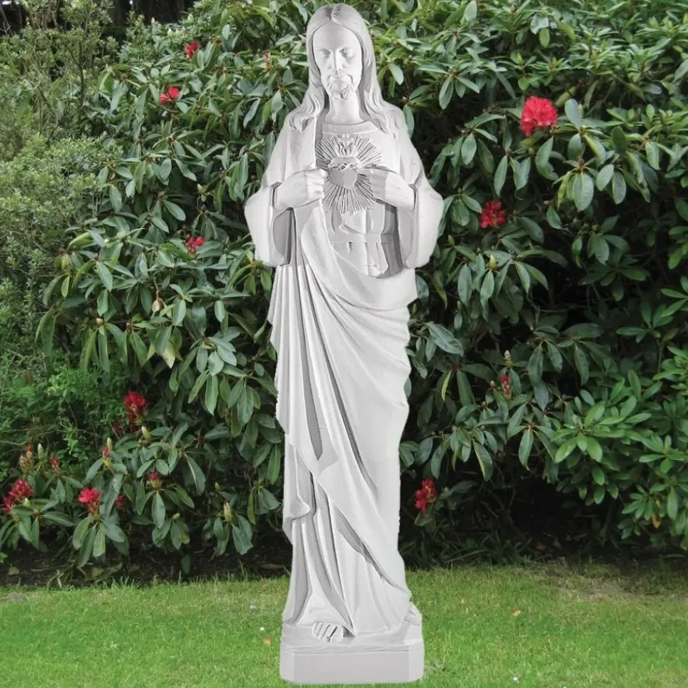 Jesus Christ 97cm Marble Resin Garden Statue