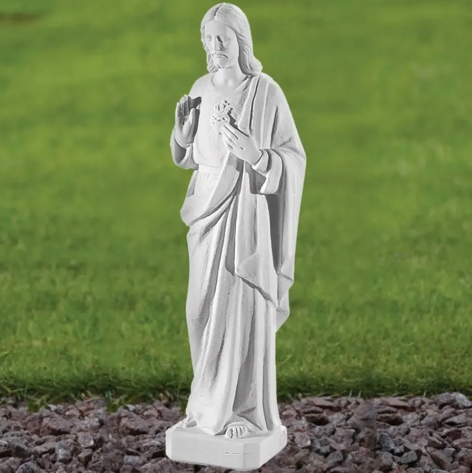 Jesus Christ 40cm Marble Resin Garden Statue