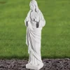Jesus Christ 37cm Marble Resin Garden Statue