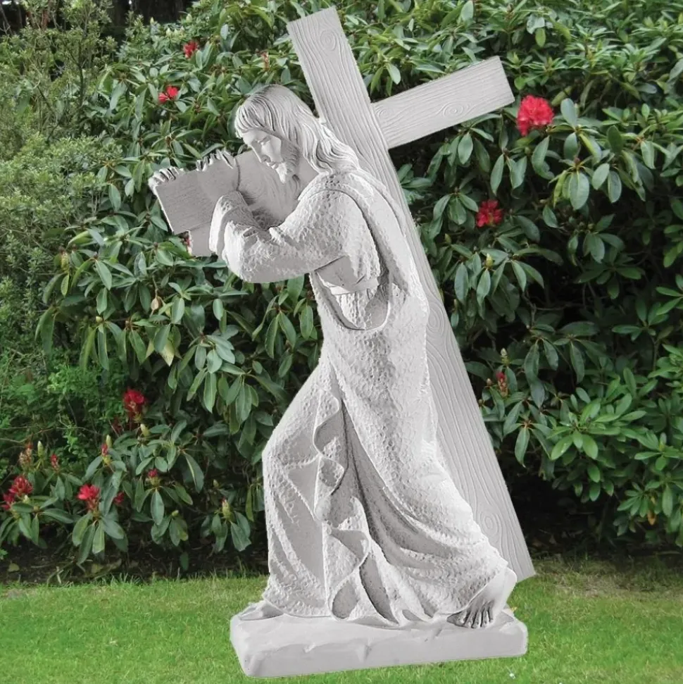 Jesus Christ 113cm Marble Resin Garden Statue