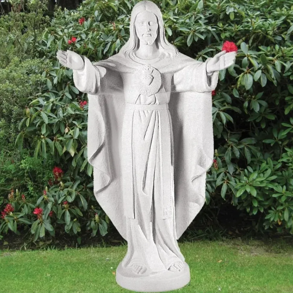 Jesus Christ 100cm Marble Resin Garden Statue