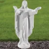 Jesus Christ 79cm Marble Resin Garden Statue