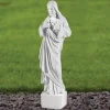 Jesus Christ 42cm Marble Resin Garden Statue