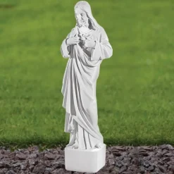 Jesus Christ 42cm Marble Resin Garden Statue