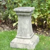 Keymer Column Stone Garden Pedestal