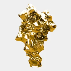 Liquid Mirage 155cm Gold Metal Garden Sculpture
