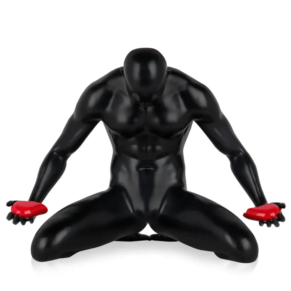 Lost Affection 32cm Black Resin Indoor Sculpture