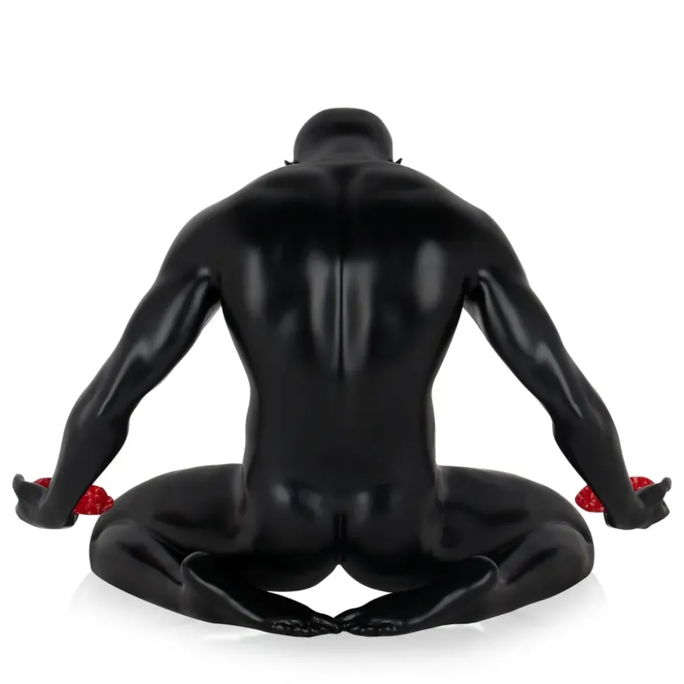 Lost Affection 32cm Black Resin Indoor Sculpture