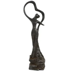 Love & Dancing Modern Poly Resin Garden Statue