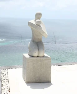 Loved One Contemporary Stone Garden Sculpture