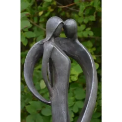 Loving Kiss Modern Poly Resin Garden Statue