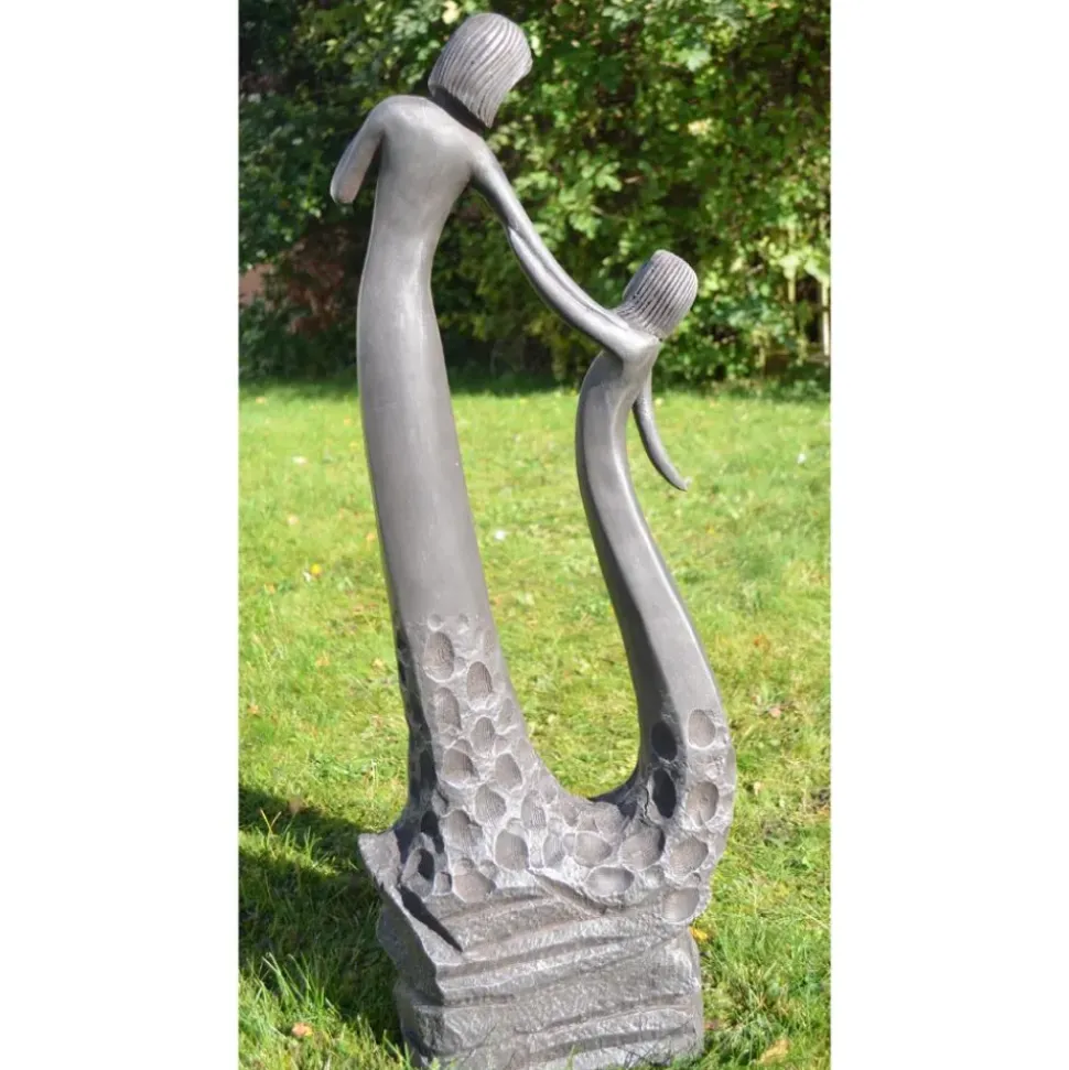 Loving Mother Modern Poly Resin Garden Statue