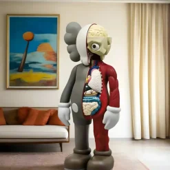 Lucify Biofusion 130cm Brown Resin Indoor Sculpture