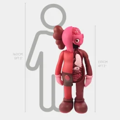 Lucify Biofusion 130cm Red Resin Indoor Sculpture