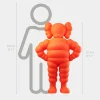Lucify Bounce 130cm Orange Resin Indoor Sculpture