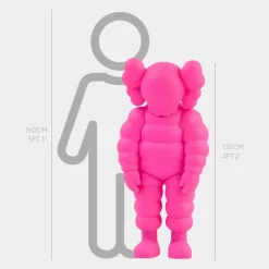 Lucify Bounce 135cm Pink Resin Indoor Sculpture