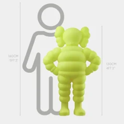 Lucify Bounce 130cm Yellow Resin Indoor Sculpture